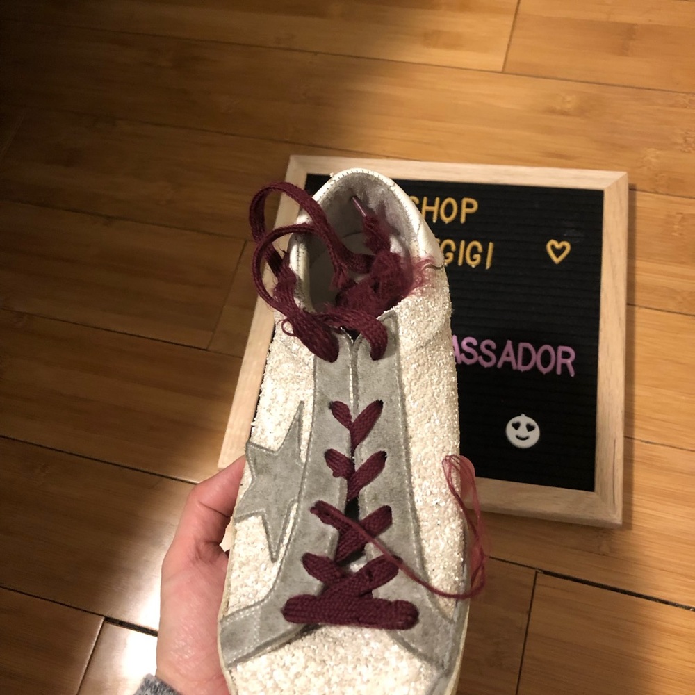 ❣️SOLD❣️[ golden goose] glitter super star sneaker - Picture 3 of 6